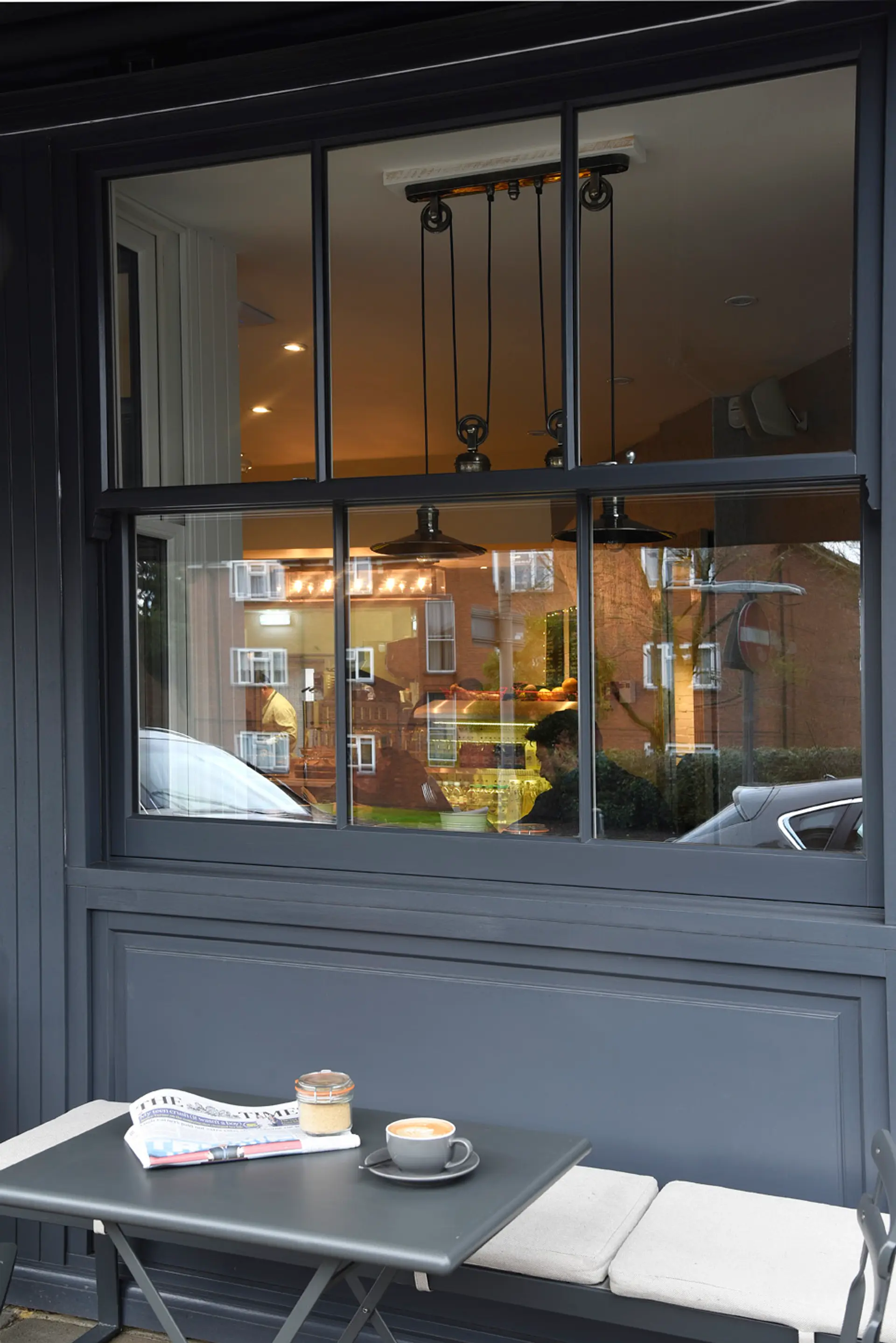 Sash Windows Grey Exterior 4 - Sash window in Grey