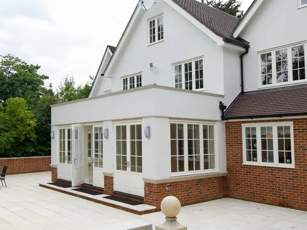 French Door White Exterior 40 - French door in White