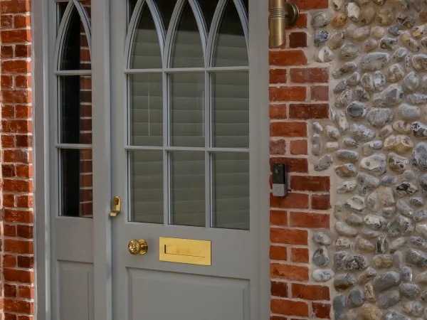 Mumford & Wood Ironmongery Brass Entrance Door -  in