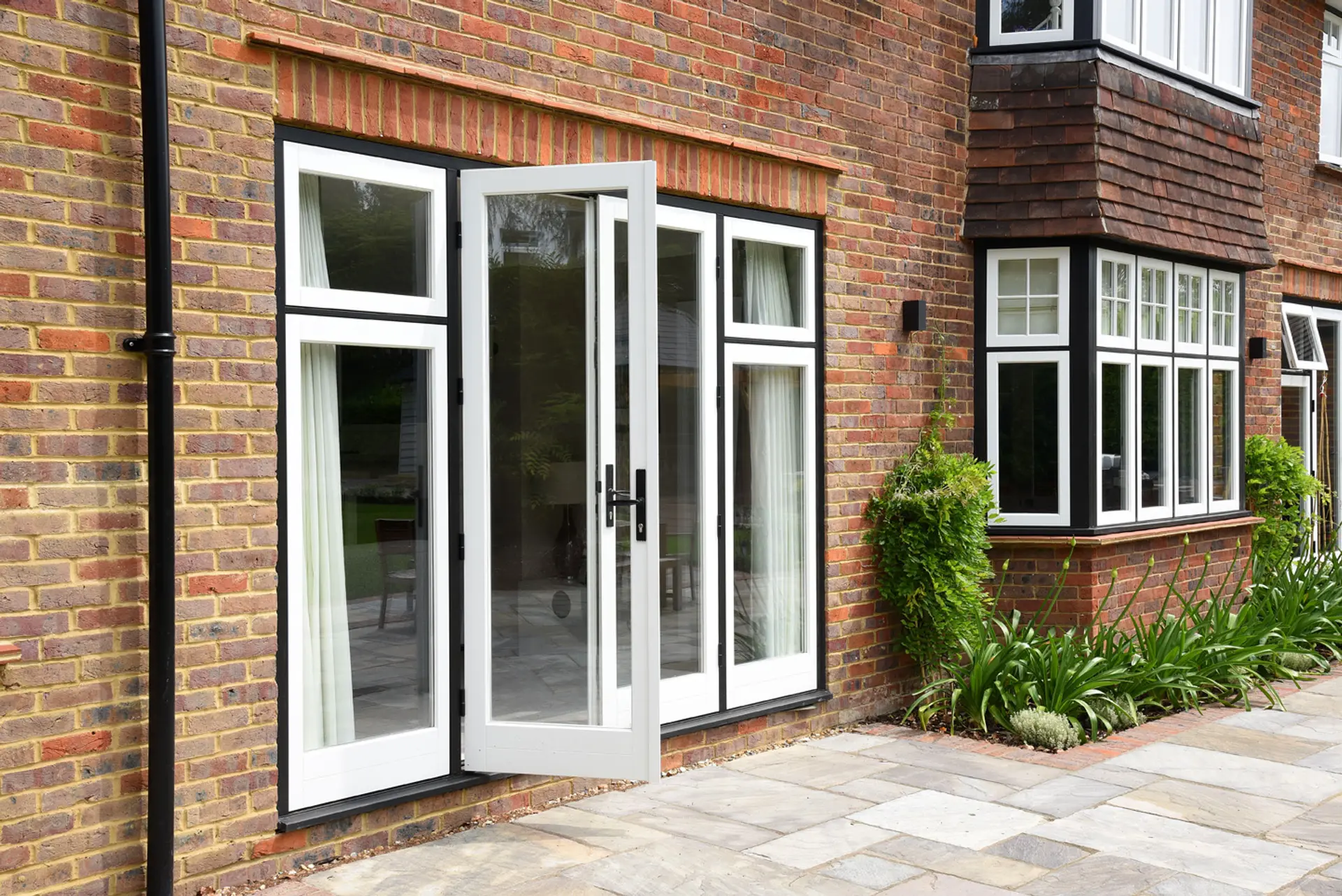French Door White Exterior 35 - French door in White