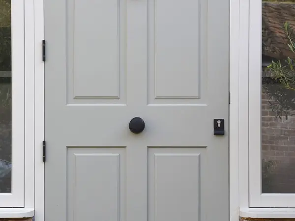 Mumford & Wood Ironmongery Black Entrance Door -  in