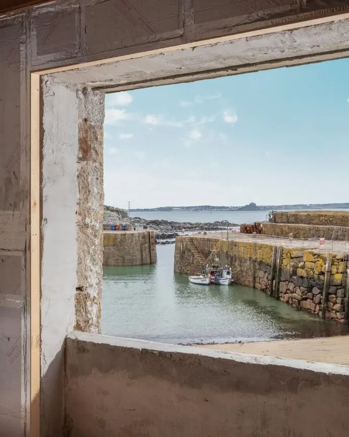 new timber windows for coastal gem in cornwall