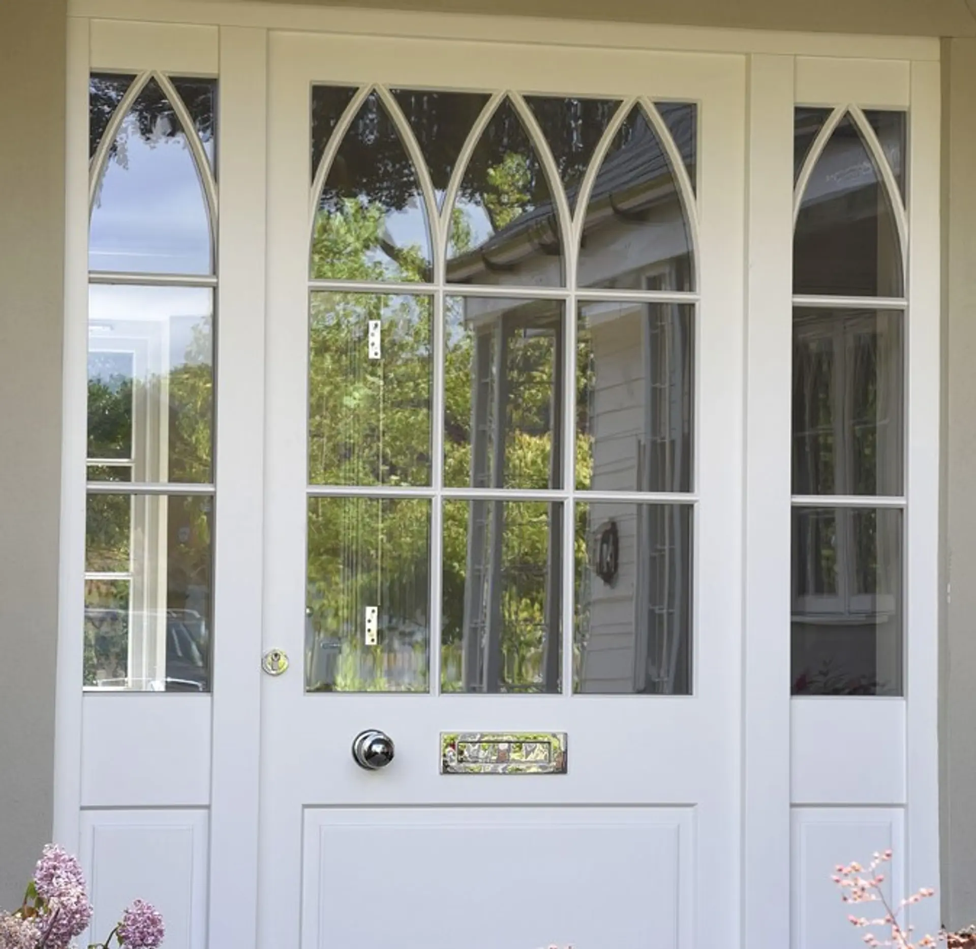 Mumford & Wood Ironmongery Polished Chrome Entrance Door 8 - in
