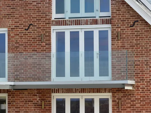 Bifold Door White Exterior 4 - Bi-fold door in White