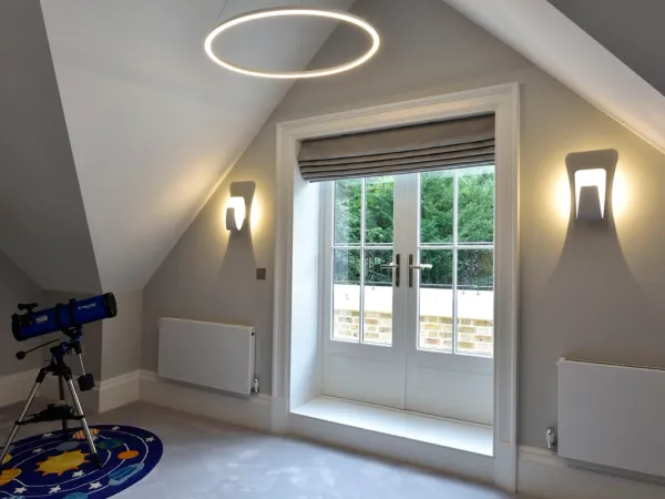 French Door White Interior 10 - French door in White