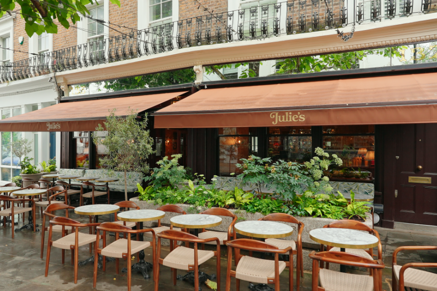 Julie's Restaurant launch