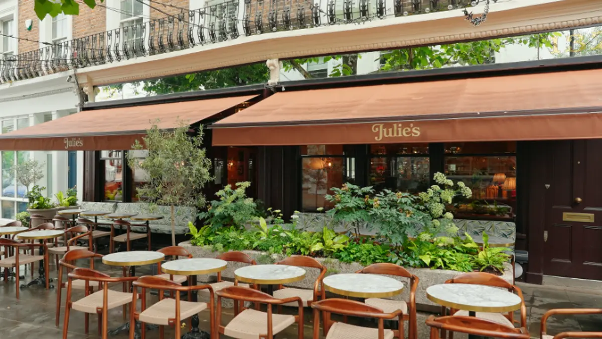 Julie's Restaurant launch