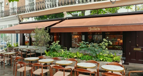 Julie's Restaurant launch