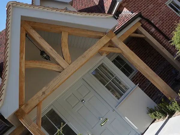 Entrance Door White Exterior 6 - Entrance Door in White