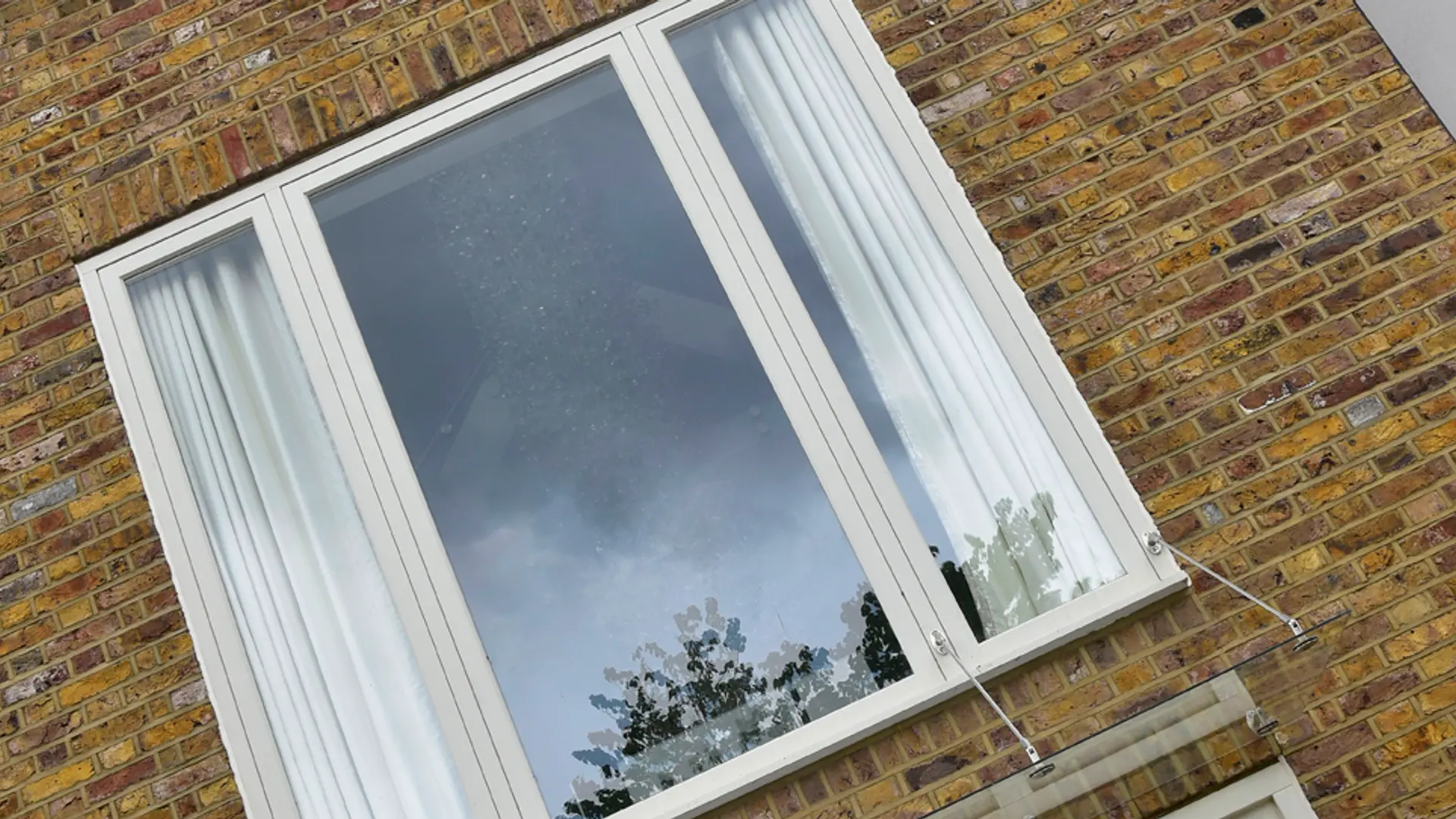 Casement Windows White Exterior 54 - Casement window in White