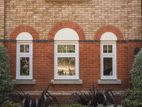 Casement Windows White Exterior 32 - Casement window in White