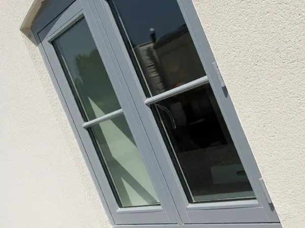 Casement Windows Grey Exterior 19 - Casement window in Grey