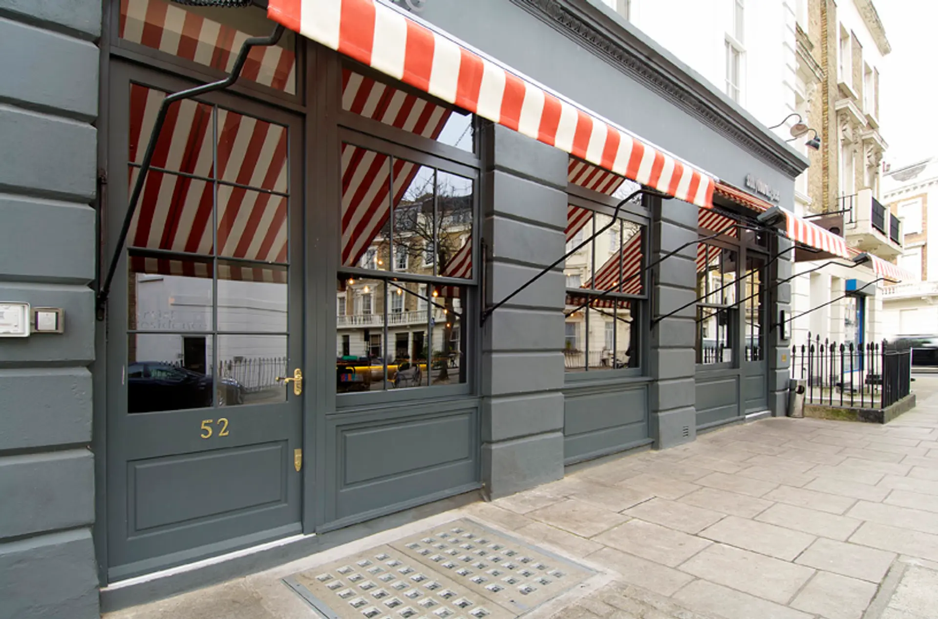 Doors Grey Commercial Exterior - Entrance Door in Grey