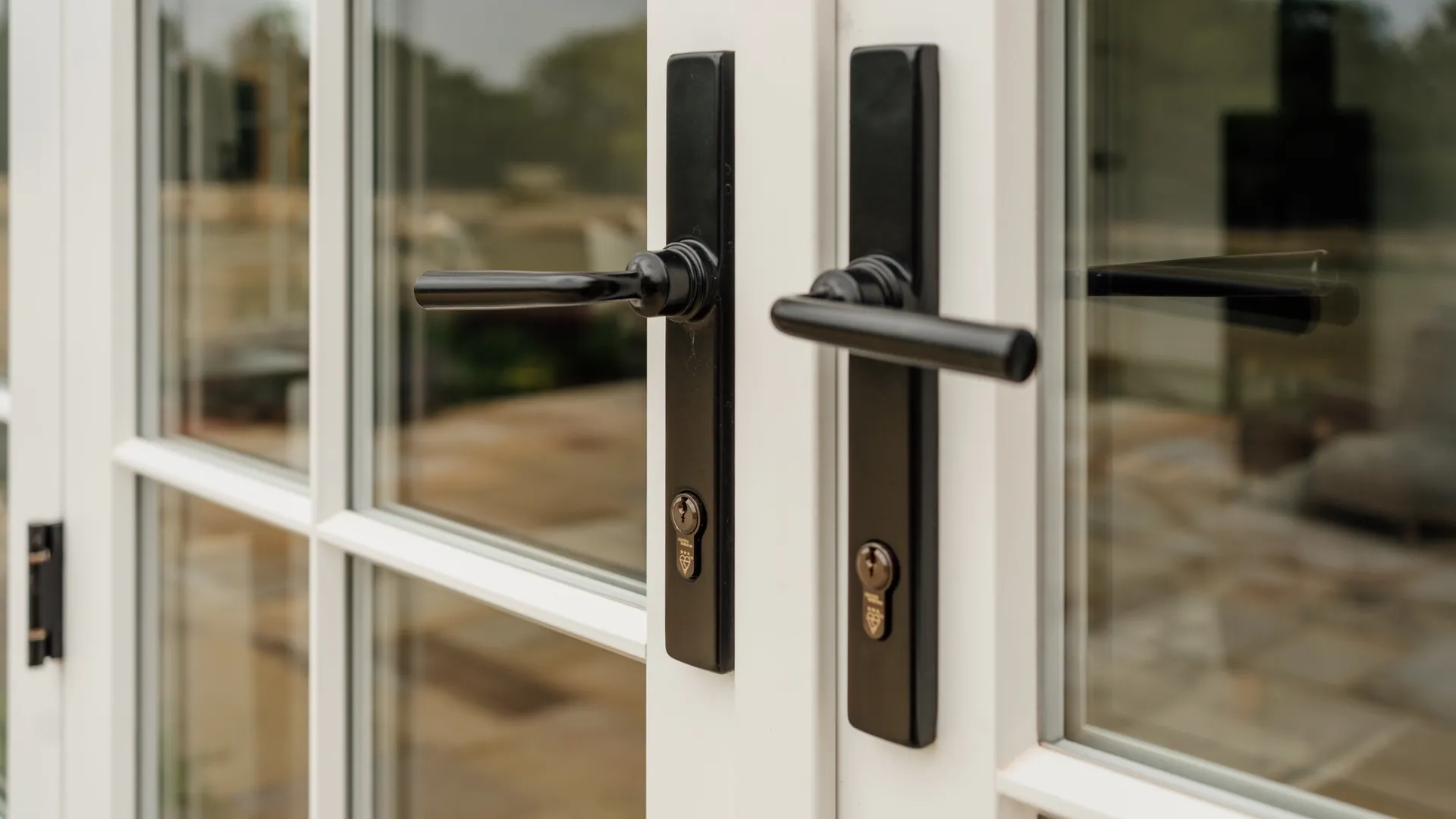 Mumford & Wood Ironmongery Black French Door 2 - in