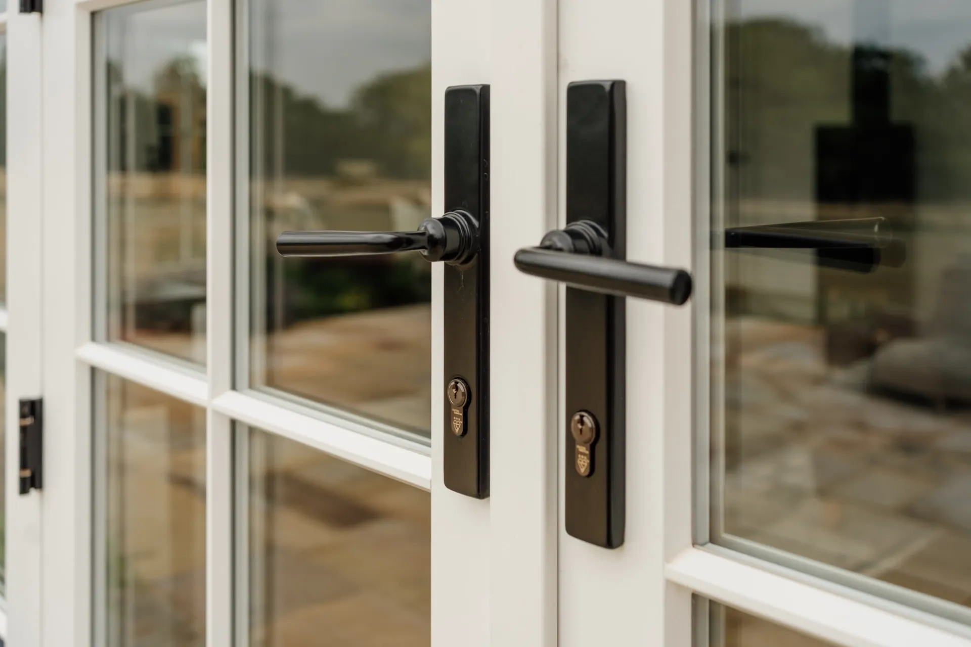 Mumford & Wood Ironmongery Black French Door 2 - in