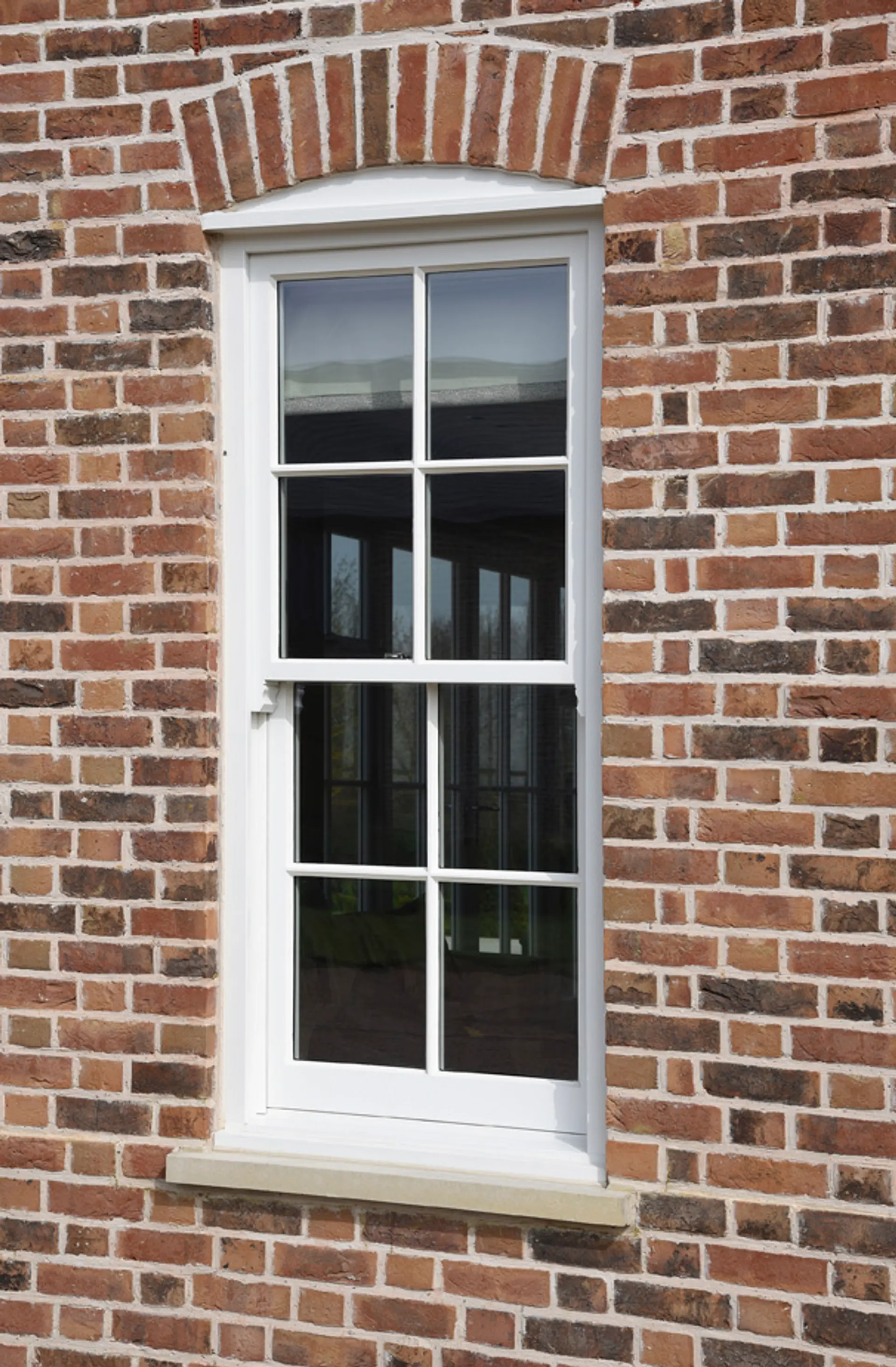 Sash Windows White Exterior 77 - Sash window in White