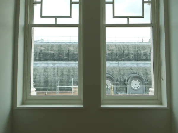 Casement Windows White Interior 2 - Casement window in White