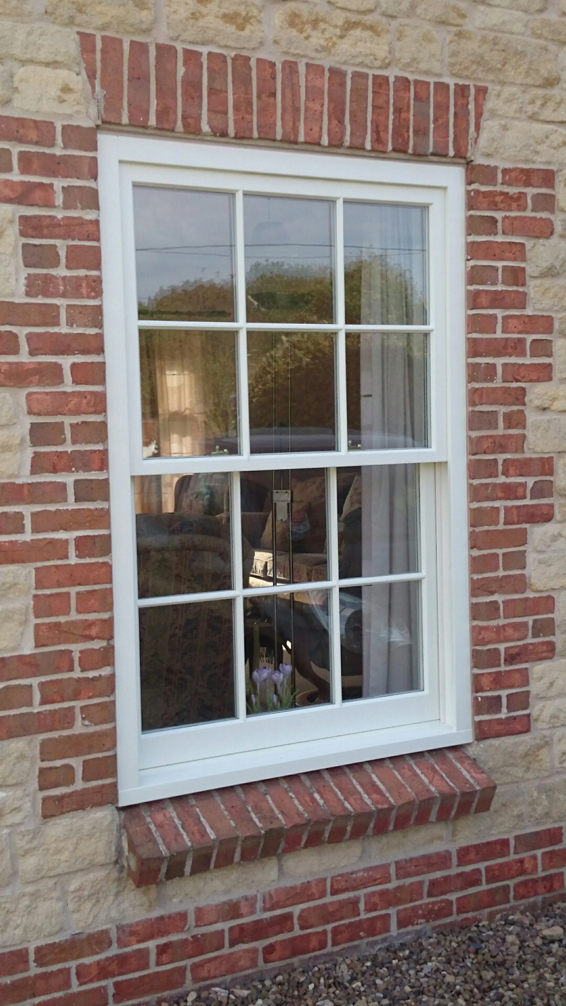Sash Windows White Exterior 49 - Sash window in White