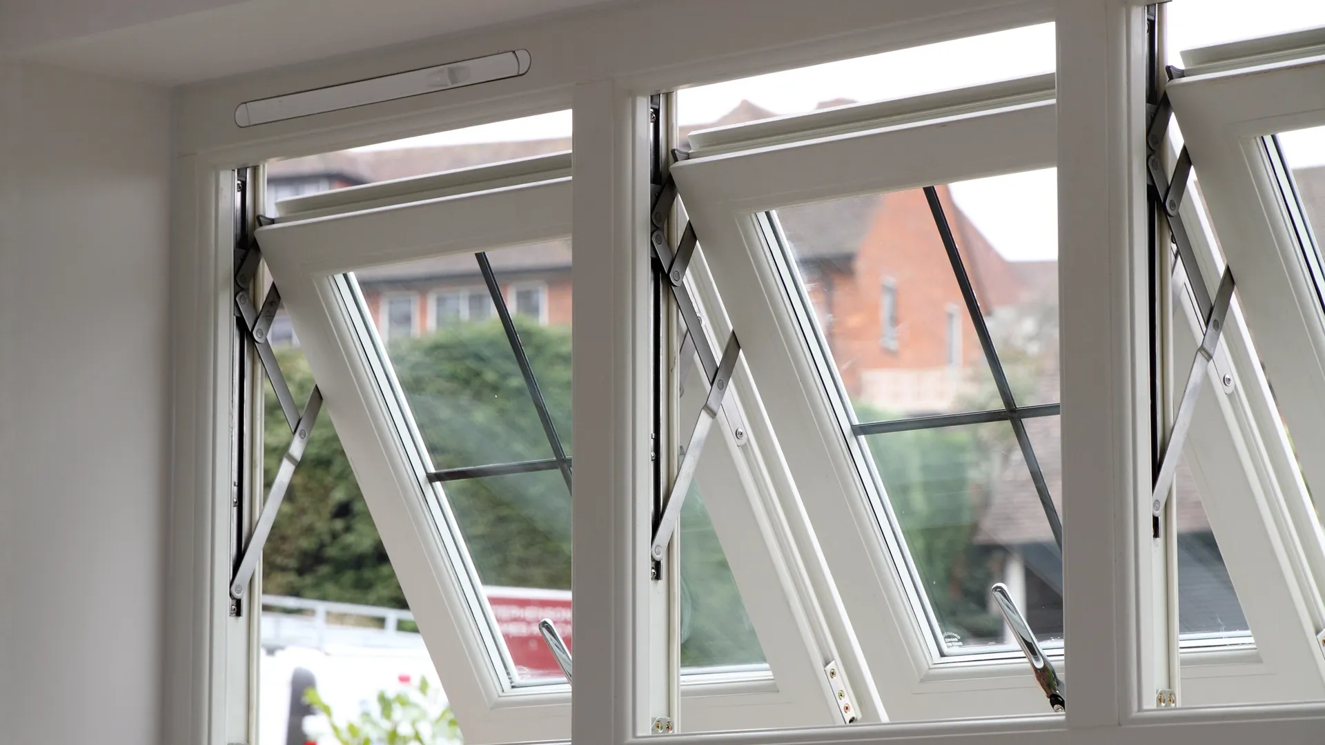 Casement Windows White Interior 7 - Casement window in White