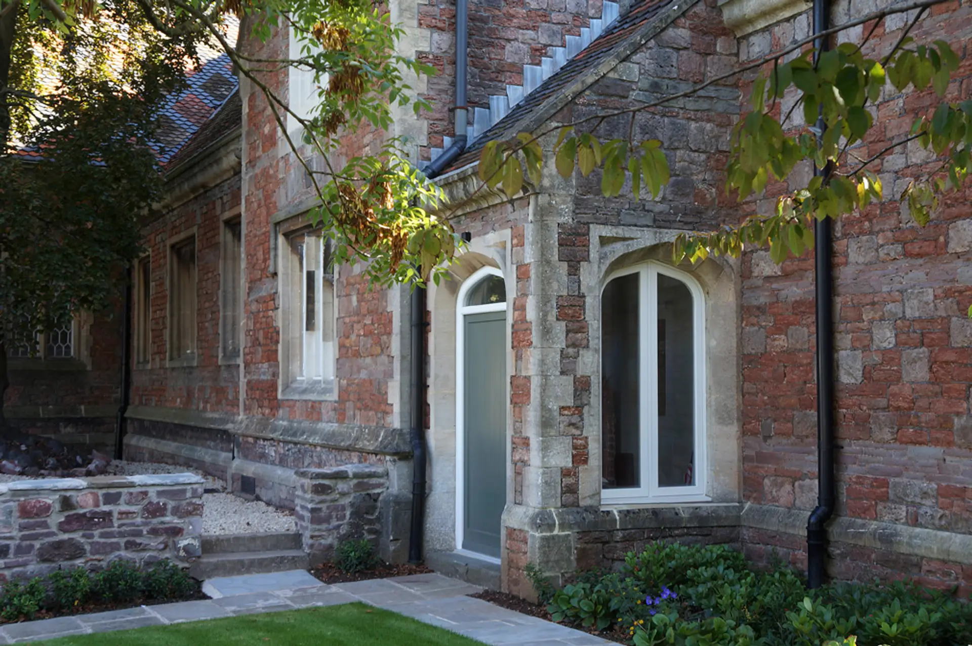 Casement Windows White Exterior 53 - Casement window in White