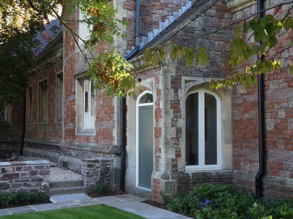 Casement Windows White Exterior 53 - Casement window in White