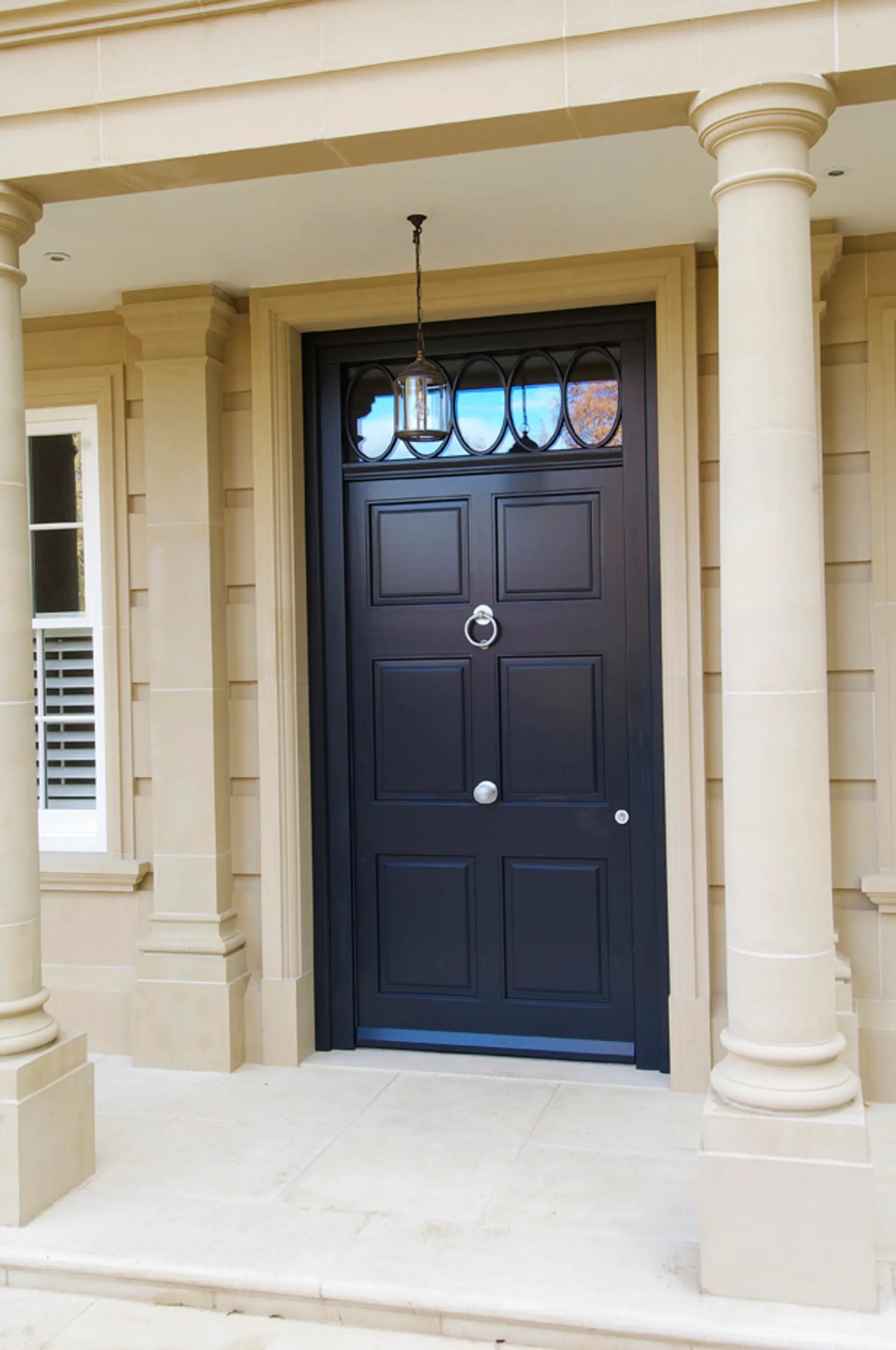 Entrance Door Black Exterior 8 - Entrance Door in Black