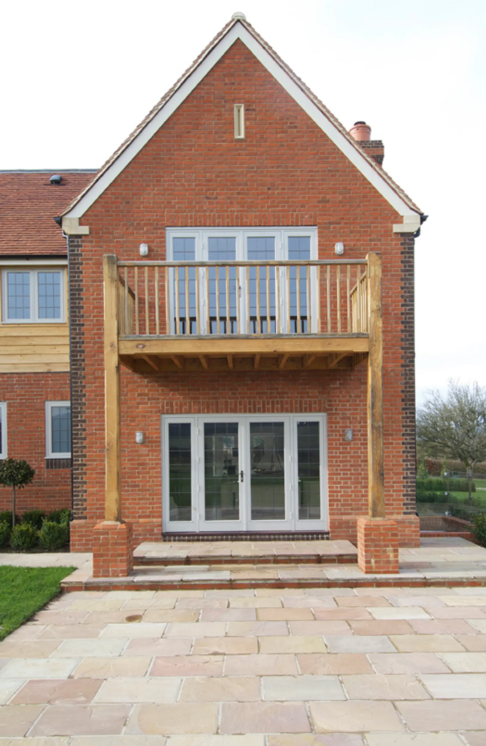 French Door White Exterior 13 - French door in White