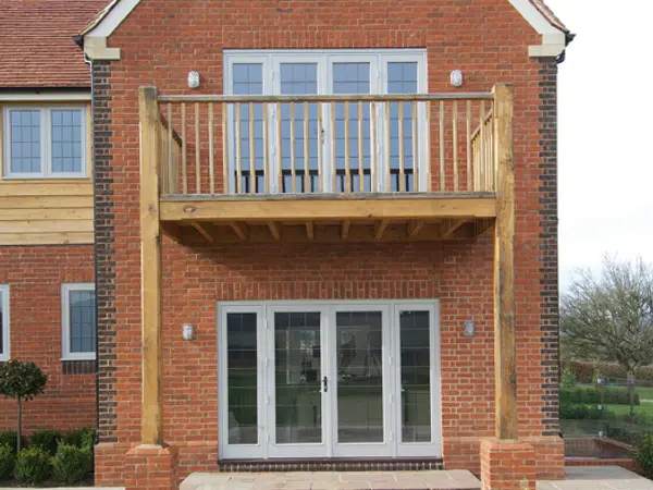 French Door White Exterior 13 - French door in White