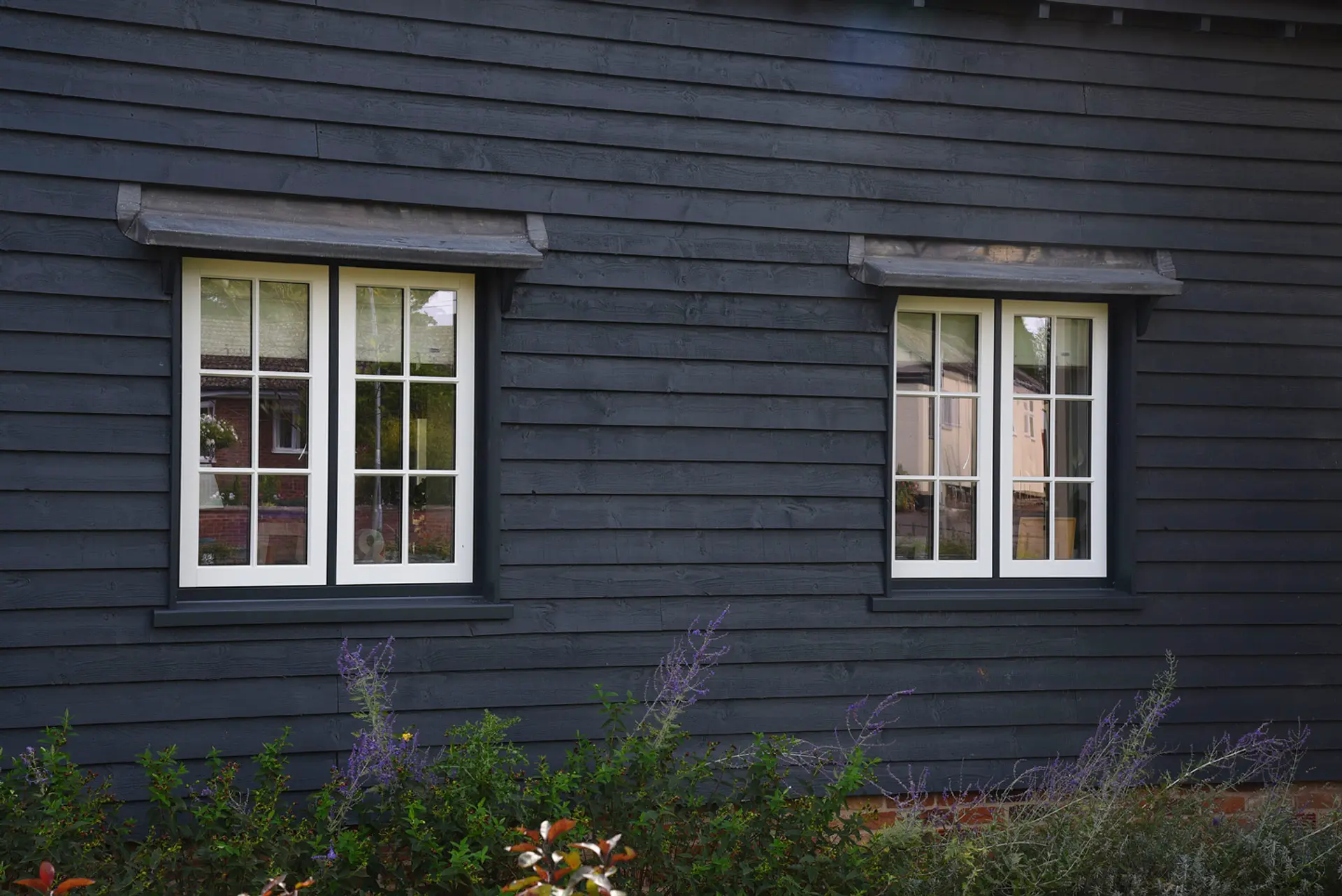 Casement Windows White Exterior 46 - Casement window in White