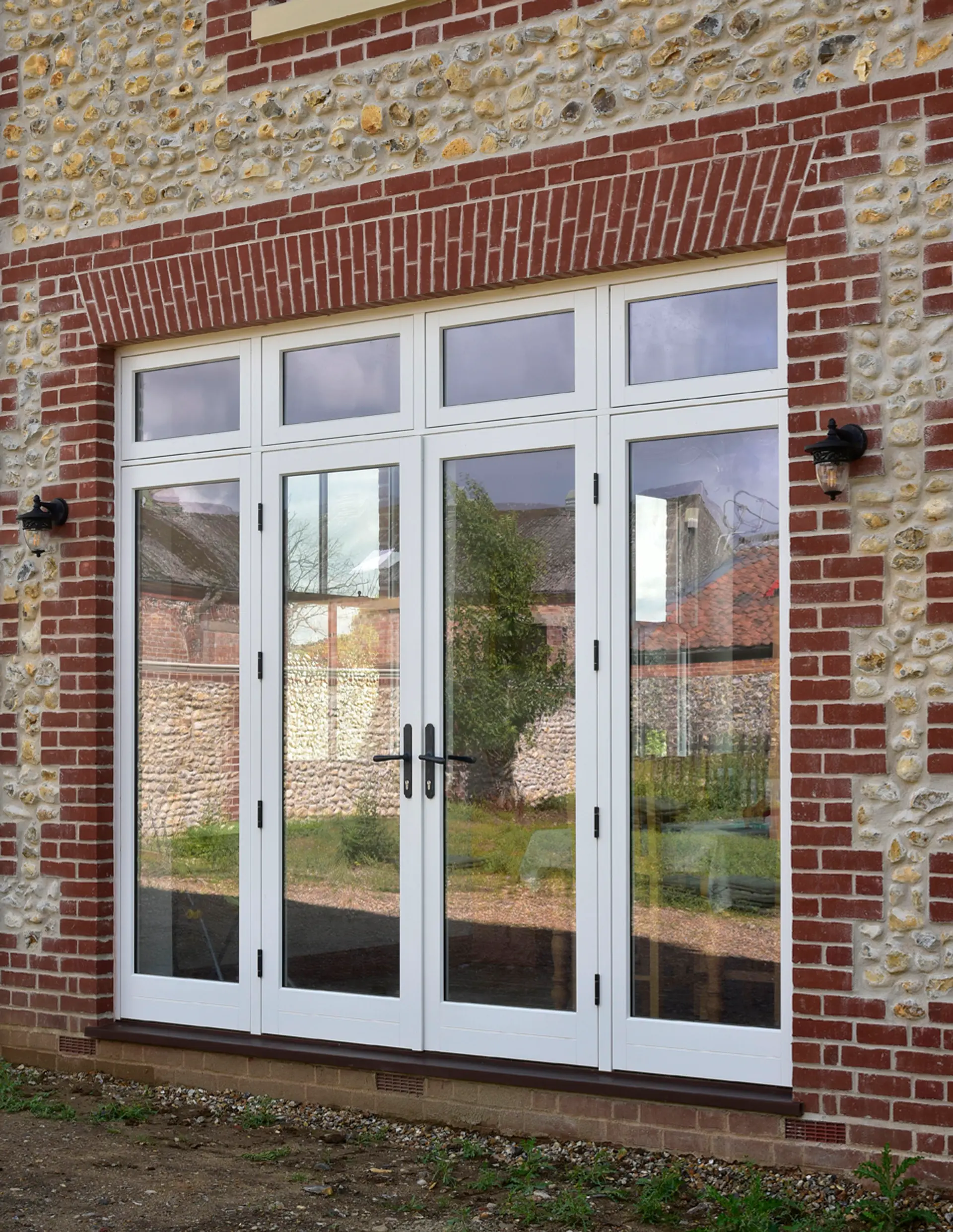 French Door White Exterior 25 - French door in White