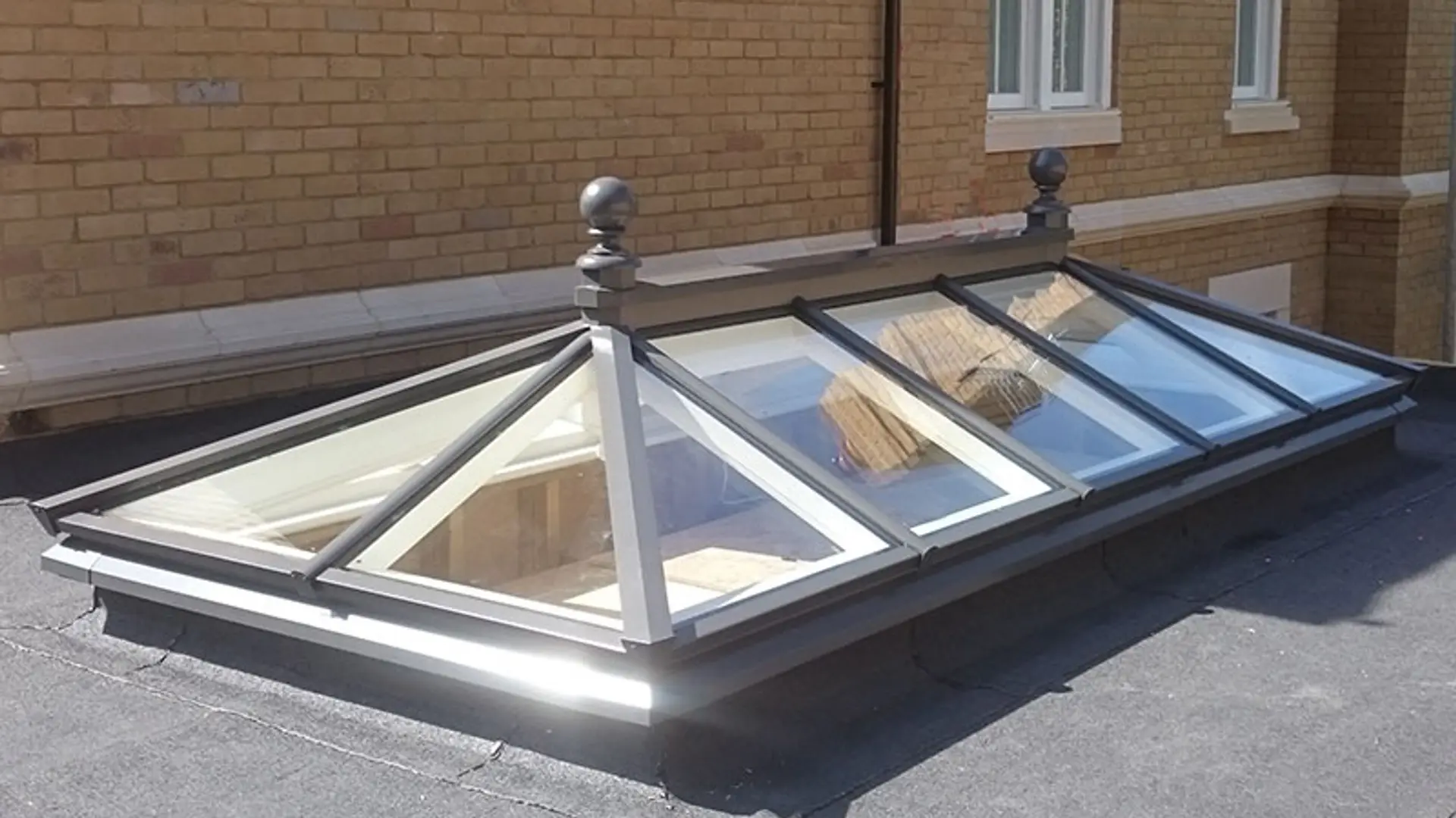 Roof Lantern Grey Exterior - Roof Lantern in Grey