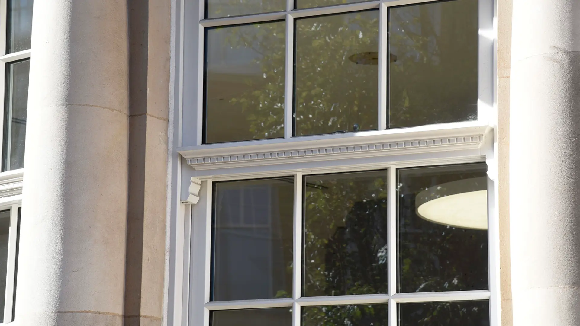 Sash Windows White Exterior 75 - Sash window in White
