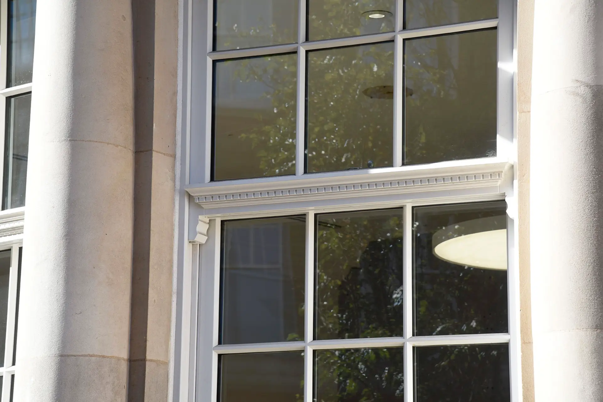 Sash Windows White Exterior 75 - Sash window in White