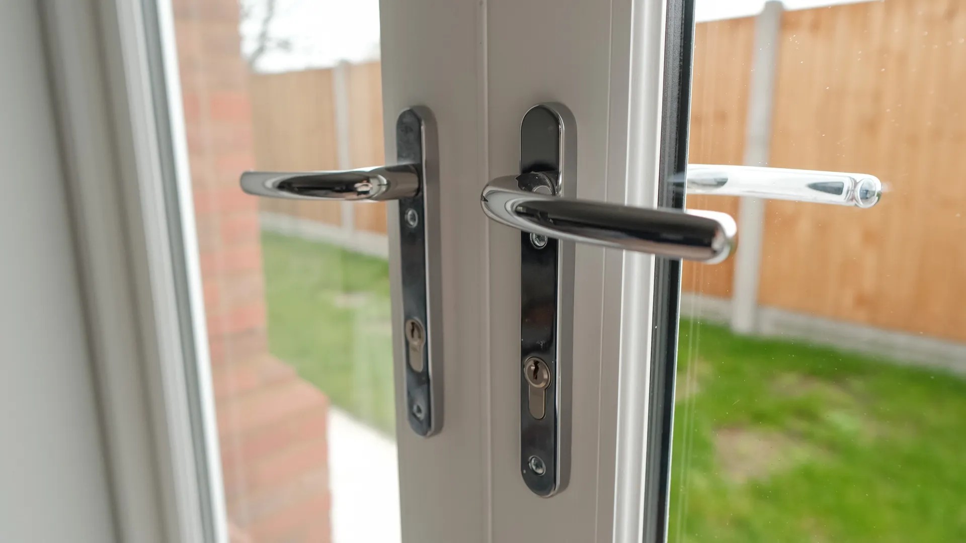 Mumford & Wood Ironmongery Polished Chrome French Door 2 - in