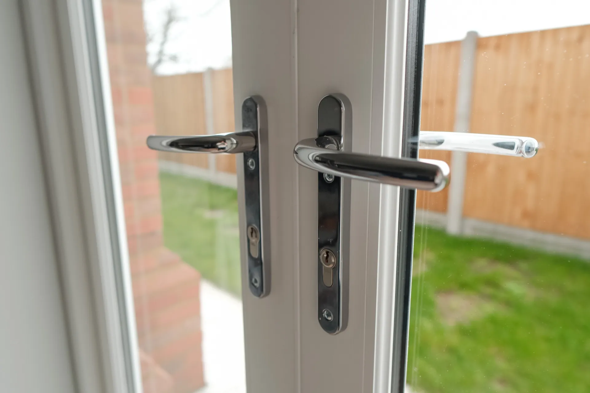 Mumford & Wood Ironmongery Polished Chrome French Door 2 - in