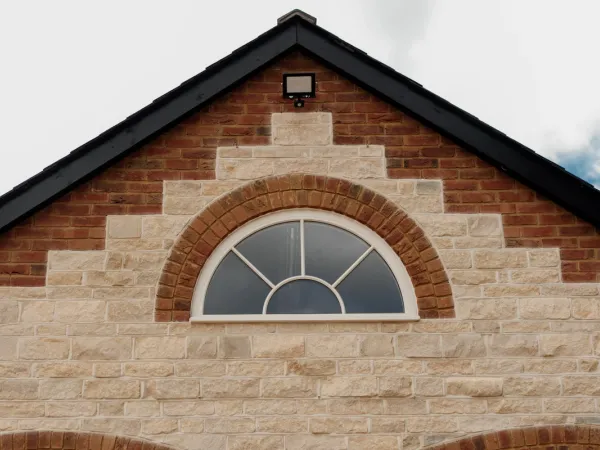 Casement Windows White Exterior 64 - Casement window in White