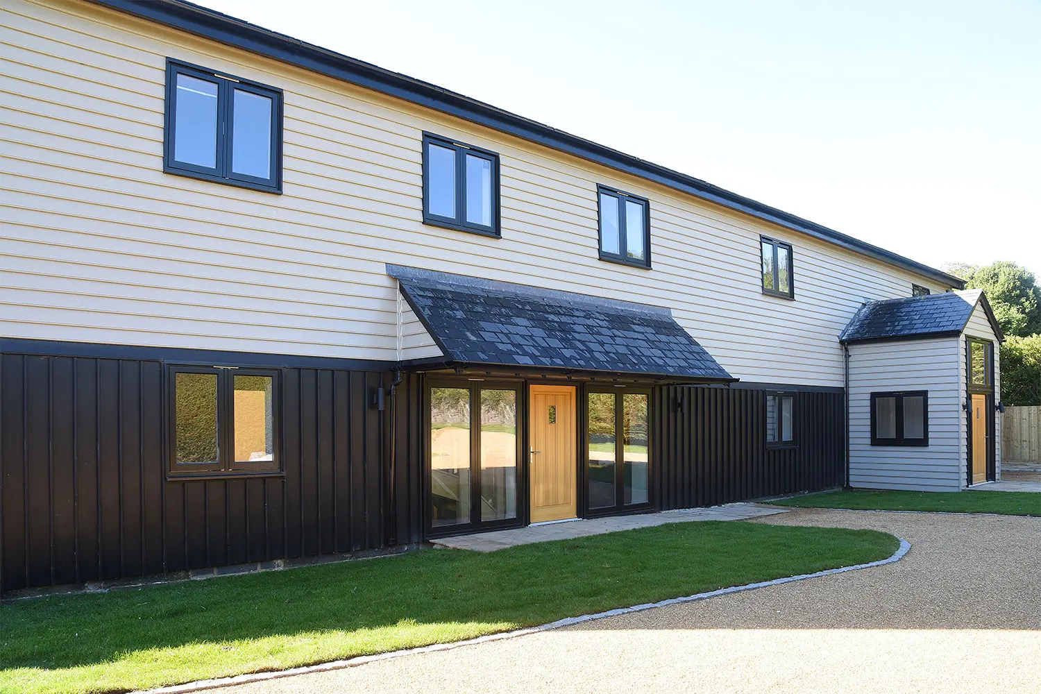 Returning Client Chooses Timber for Barn Development in Hertfordshire
