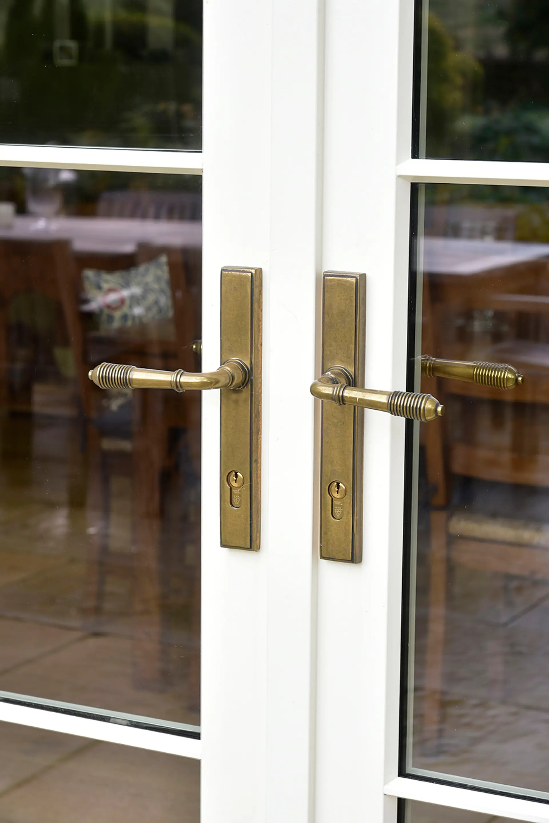 Mumford & Wood Ironmongery Brass French Door 2 - in