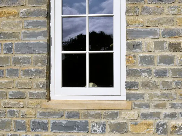 Casement Windows White Exterior 27 - Casement window in White