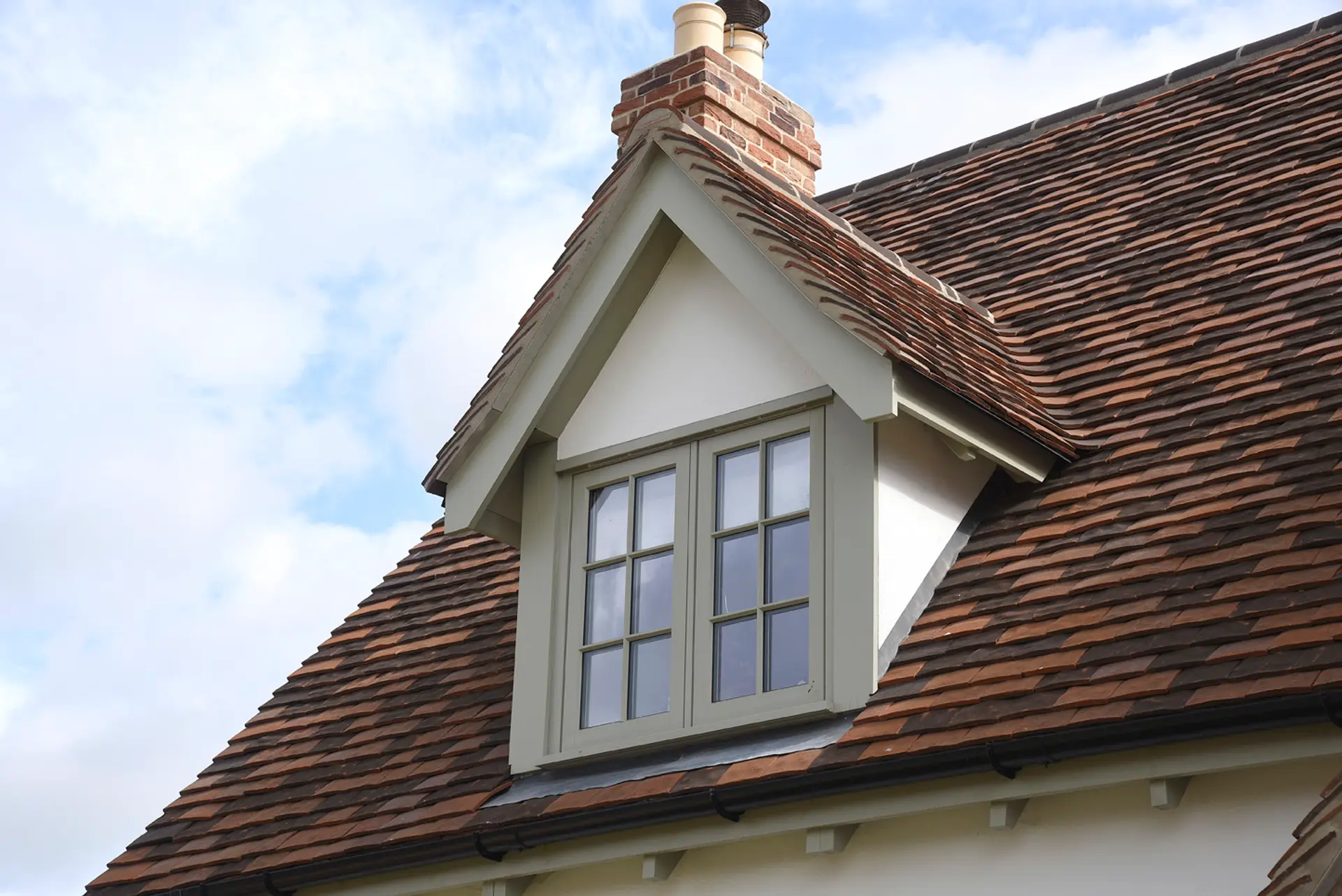 Casement Windows Grey Exterior 16 - Casement window in Grey
