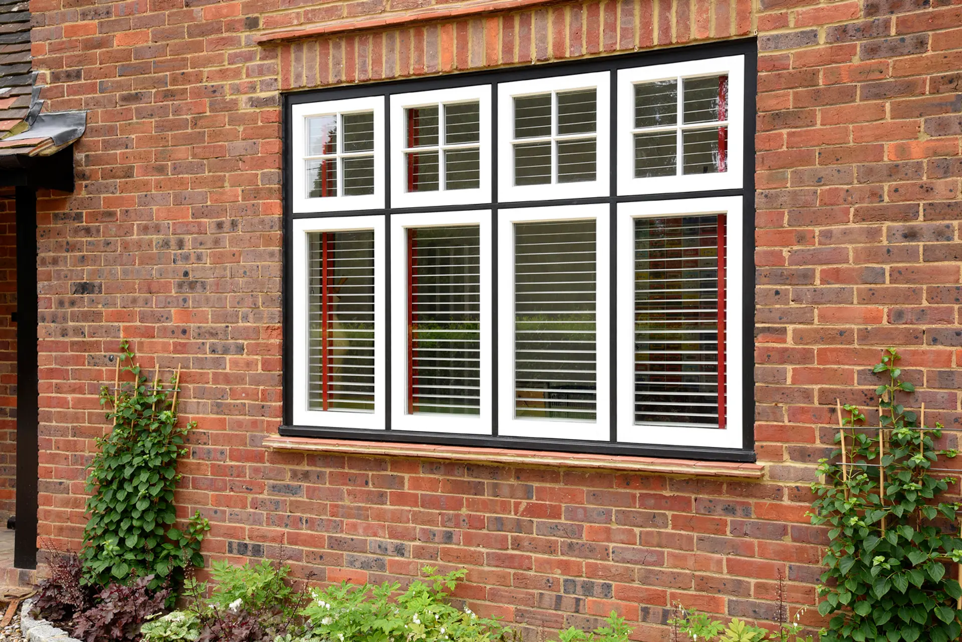 Casement Windows White Exterior 47 - Casement window in White