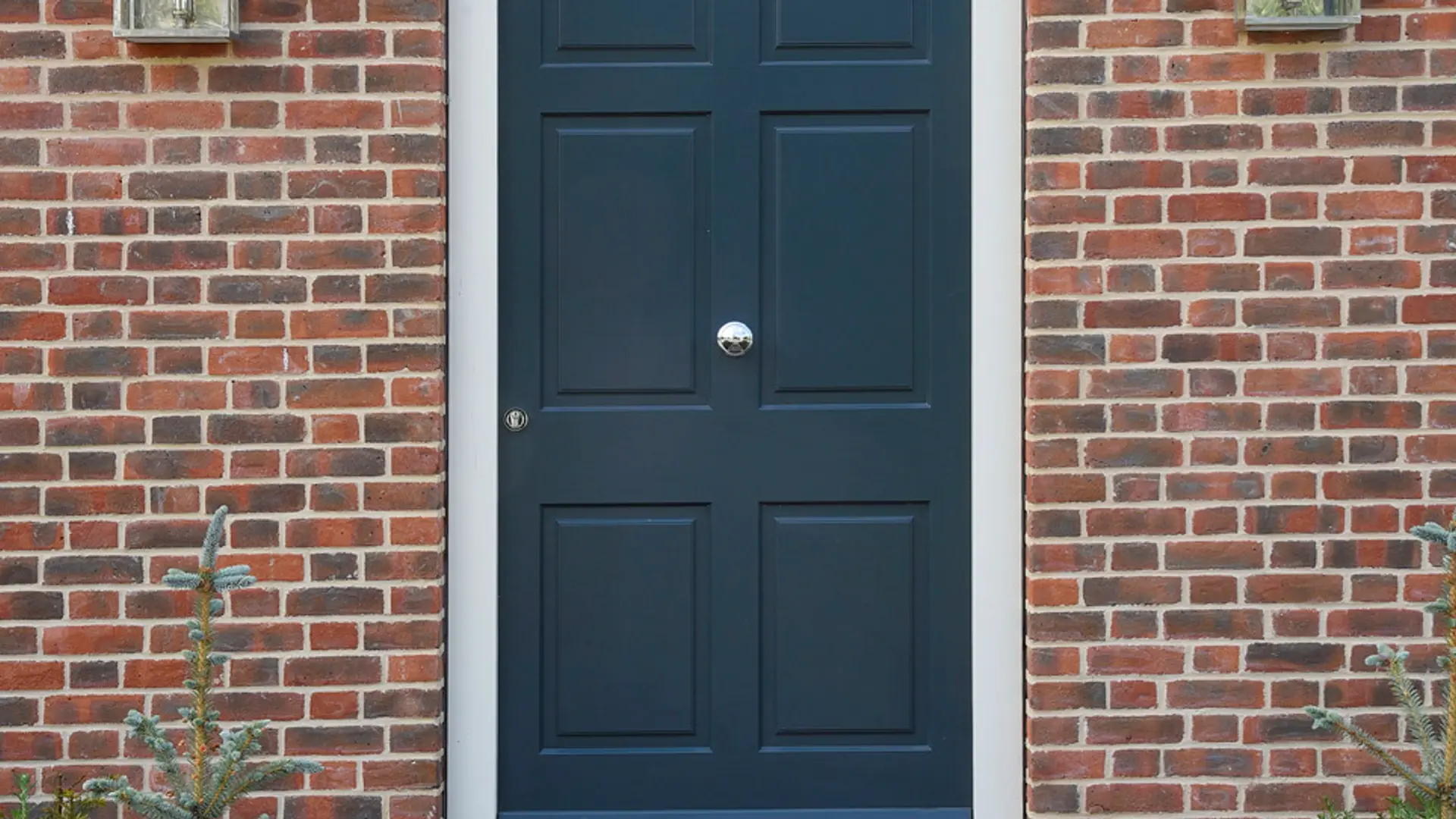 Entrance Door Grey Exterior 17 - Entrance Door in Grey