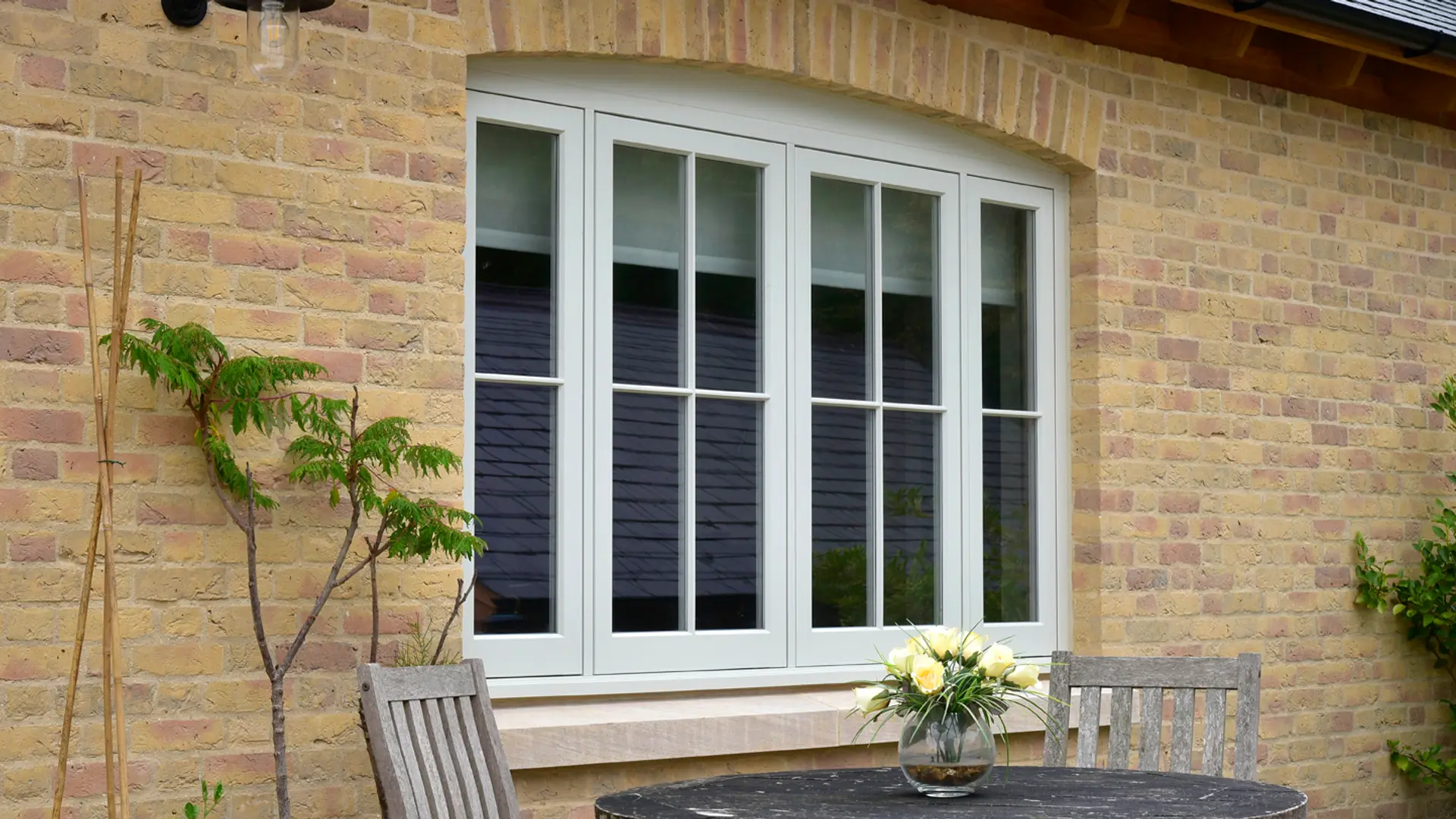 Casement Windows White Exterior 14 - Casement window in White