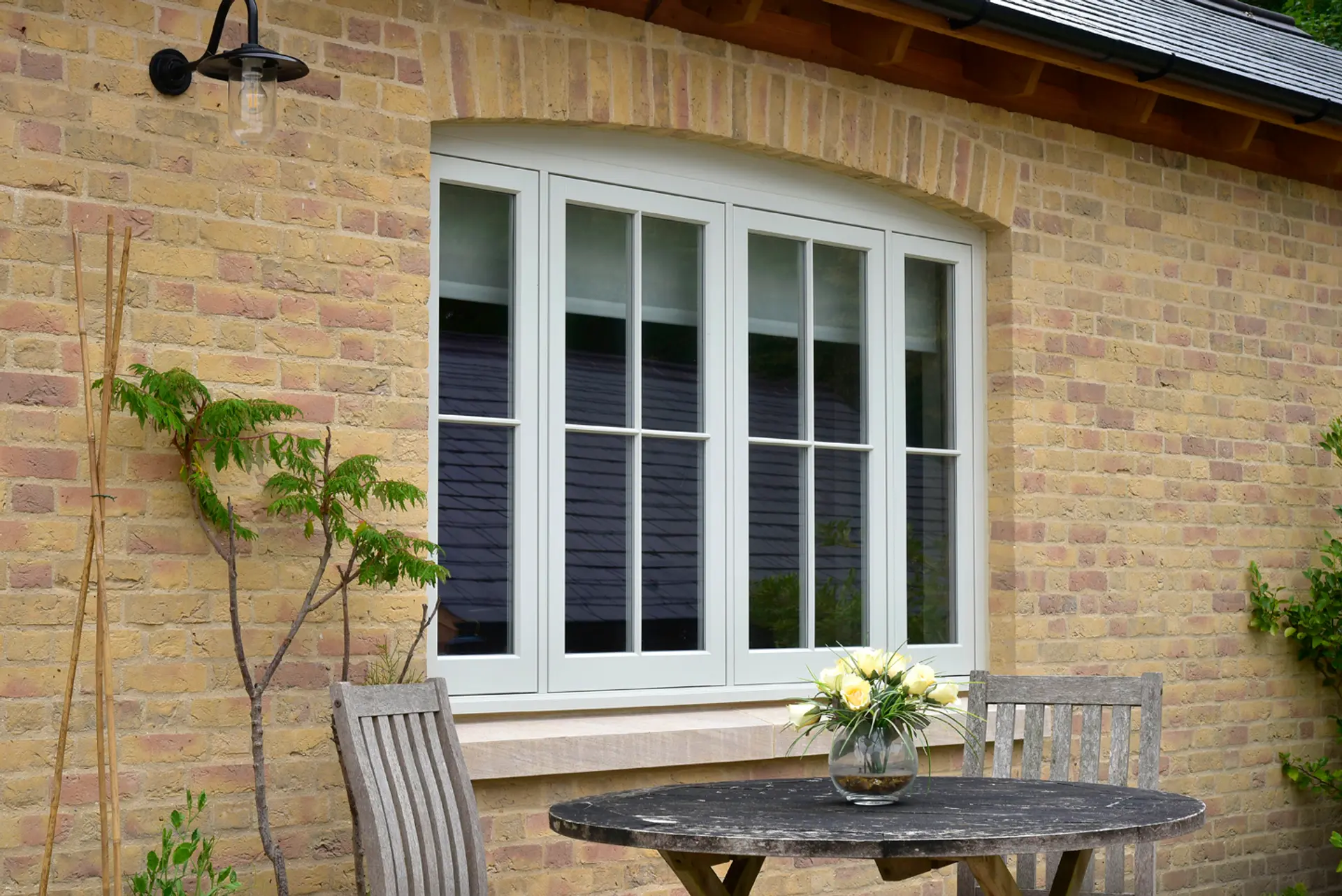 Casement Windows White Exterior 14 - Casement window in White
