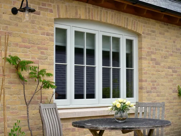 Casement Windows White Exterior 14 - Casement window in White