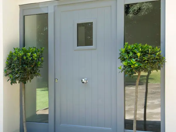 Entrance Door Grey Exterior 18 - Entrance Door in Grey