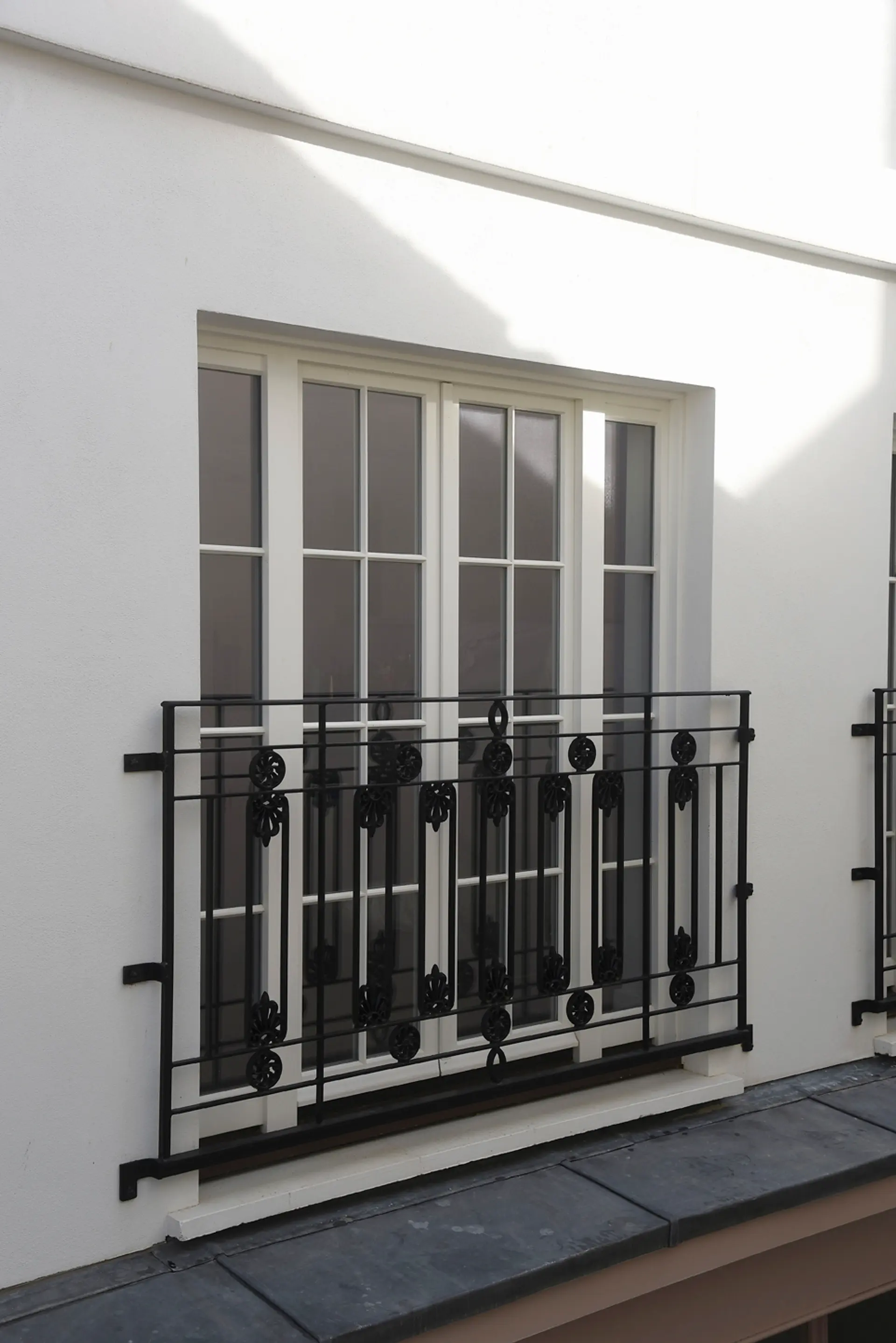 Balcony Door White Exterior 3 - Balcony door in White