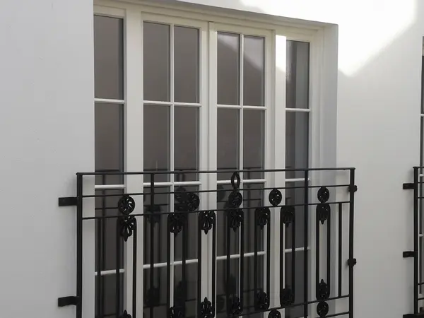 Balcony Door White Exterior 3 - Balcony door in White