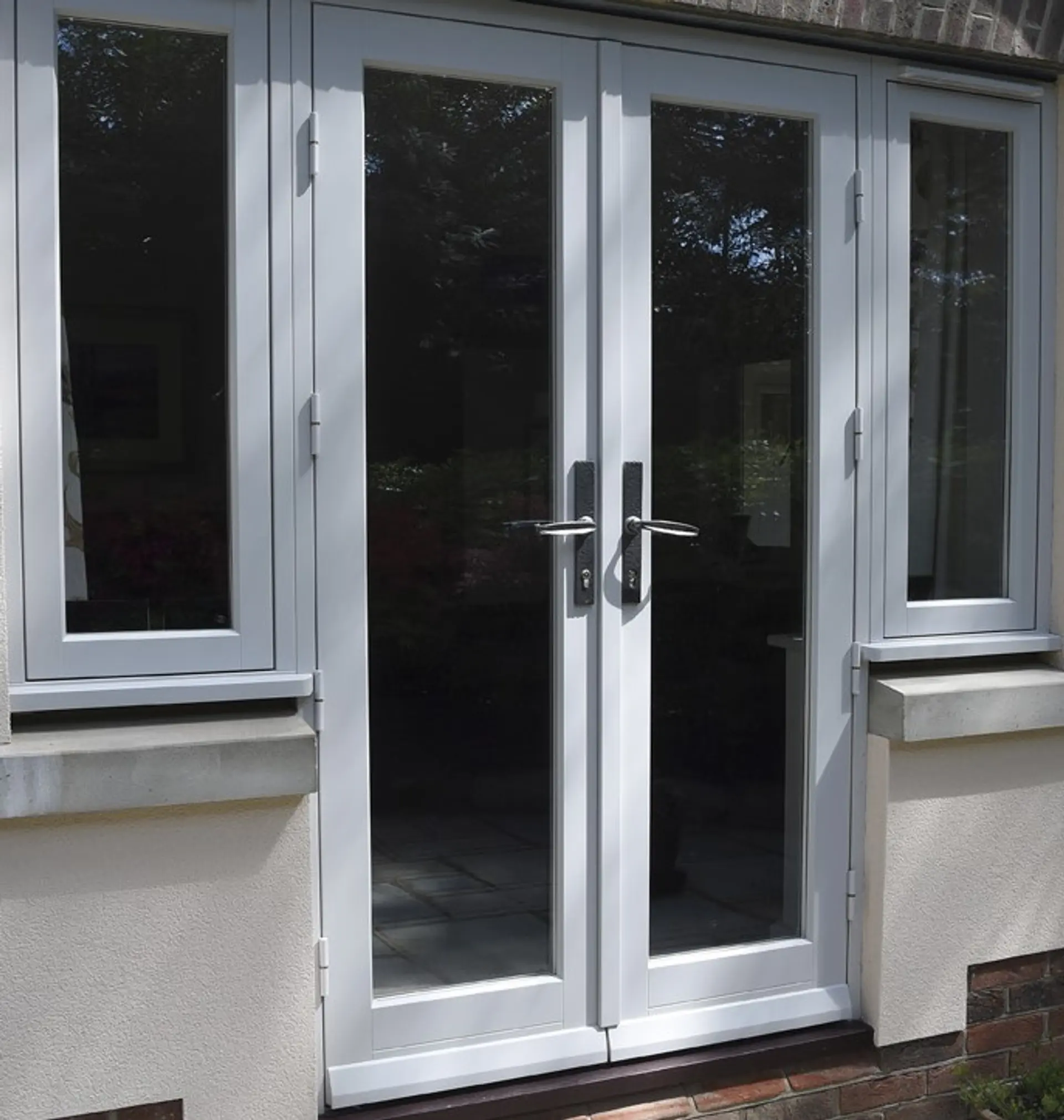 Mumford & Wood Ironmongery Polished Chrome French Door 5 - in