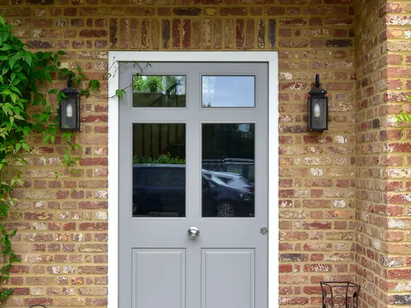 Entrance Door Grey Exterior 8 - Entrance Door in Grey
